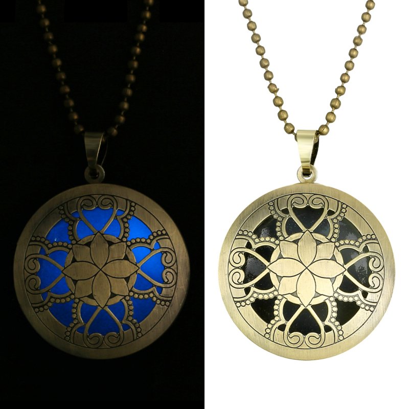 Fashion Glowing Heart Love Glow In The Dark Jewelry Locket Pendant Necklace T Ebay 