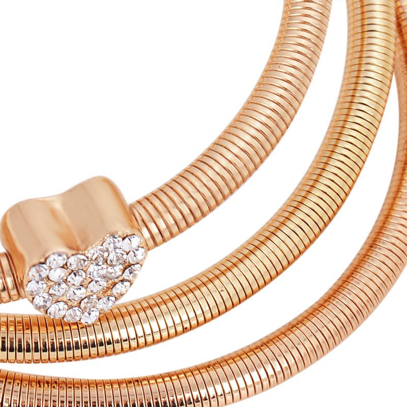 new a set fope gold jewelry bracelet wanita gelang busana new a set fope gold jewelry bracelet wanita gelang busana