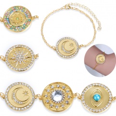 Gold Silver Bracelet bangle Women Men Fashion Bracelet Bangle Party Jewelry Gift Charm silver 3