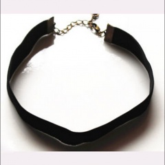 Fashion Gothic Black Velvet Choker Necklace Women Jewelry Black