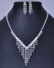 Fashion Rhinestone Necklace Set #2