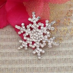 Fashion Women Large Brooches Lady Snowflake Imitation Pearls Rhinestones Crystal Wedding Brooch Pin Jewelry Accessories Flower