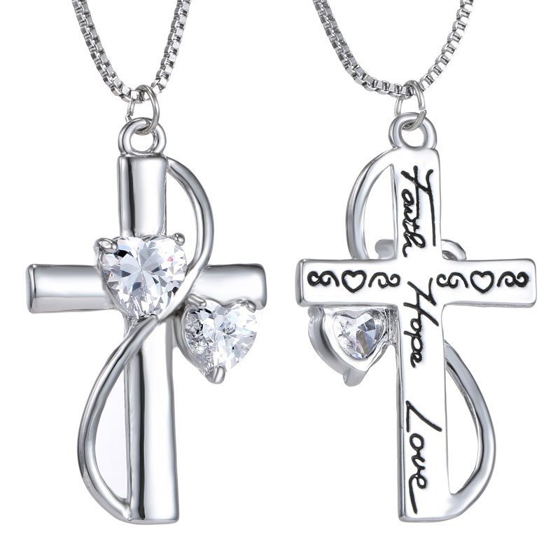 mothers day cross necklace