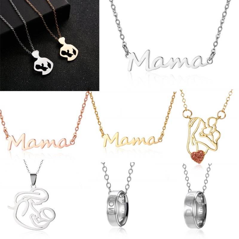 The Needed Necklace Luminous Mom Heart Necklace