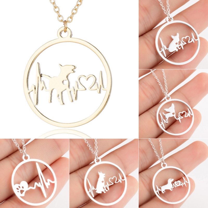New Necklace Cat Cute Pendant Silver/Gold Jewelry Chain Crystal Charm Fashion