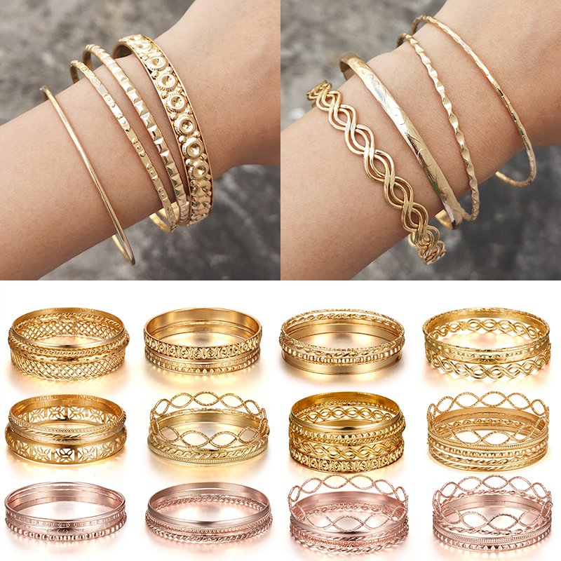 Details About 4pcs Women Multi Layer Ethnic Bracelet Set Gold Bangles Charm Boho Retro Jewelry Details About 4pcs Women Multi Layer Ethnic Bracelet Set Gold Bangles Charm Boho Retro Jewelry