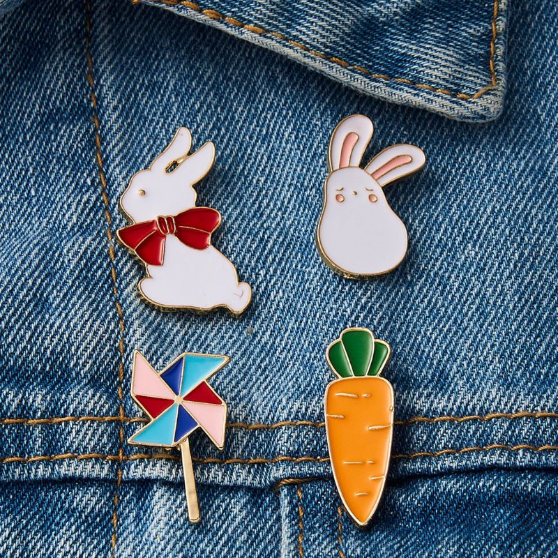 Details about Rabbit Brooch Pin Bunny Carrot Women Coat Shirt Bag Jackets Collar Lapel Badge Details about Rabbit Brooch Pin Bunny Carrot Women Coat Shirt Bag Jackets Collar Lapel Badge