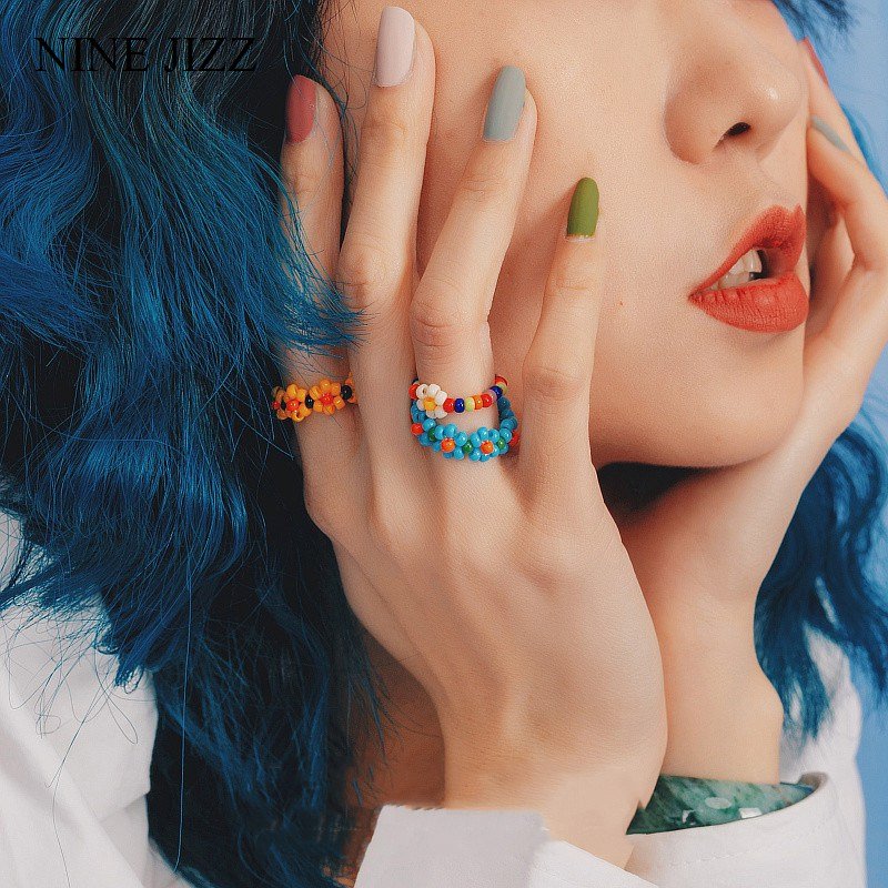 人気BOHOスタイル【Bahgsu Jewels】BLOOSSOMリング Blossom Ring || Moonstone - Bahgsu