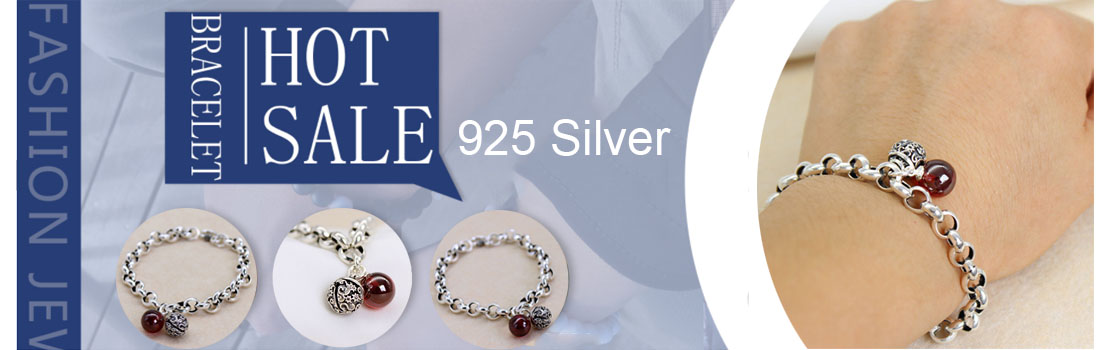 New Fashion Silver Plated Crystal Chain Bracelet Women Charm Cuff