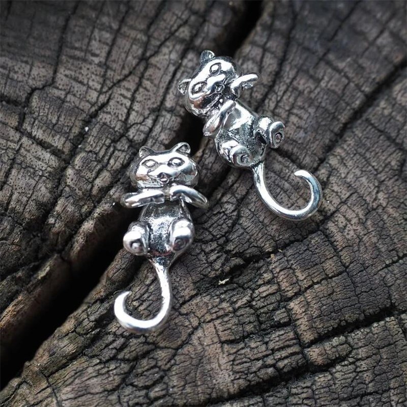 アクセサリー Animal Fetish Pierced Earrings - Silver ER22Y0361--04--1650445974_800x