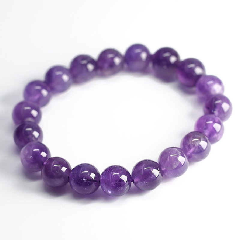 8mm Natural Stone Purple Amethysts Agate Beads Bracelet Women Men Jewelry  Gift