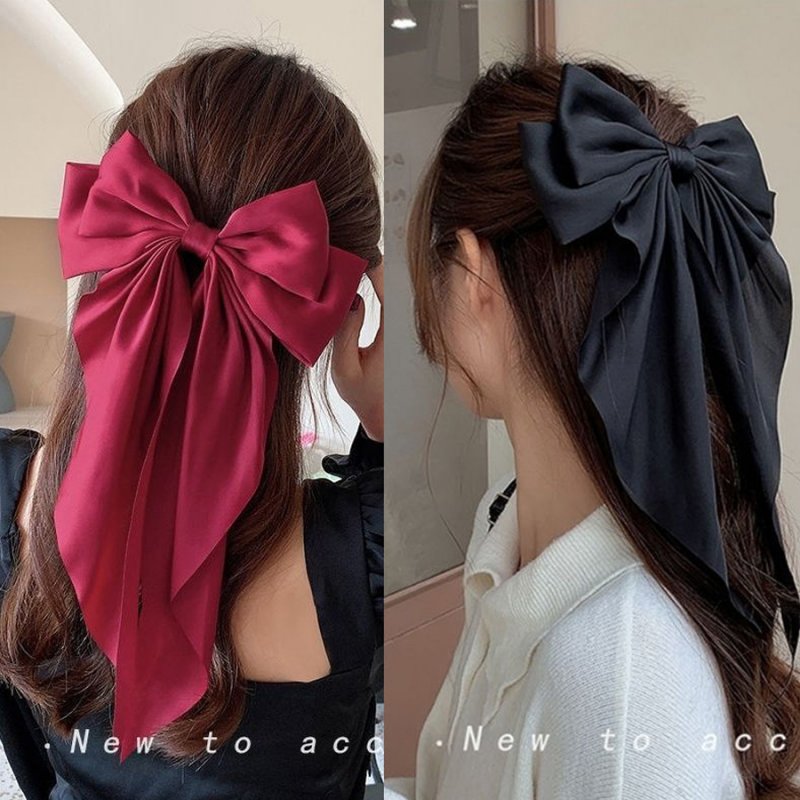 Beaupretty 5pcs big bow hair clip hair ties for women korean hair  accessories ribbons for hair ribbon for hair hairclip bow for hair large  hair bows