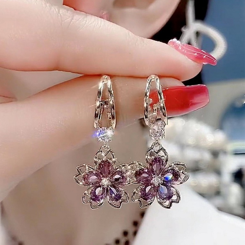【WING BLING】[14k post] Snez flower Drop ピアス swing drop pierce～ｽｲﾝｸﾞﾄﾞﾛｯﾌﾟﾋﾟｱｽ | flower／フラワー公式通販